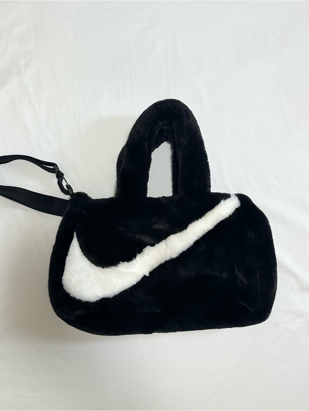 Nike Faux Fur Tote Bag